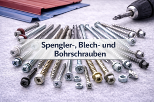 Spengler-, Blech- und Bohrschrauben