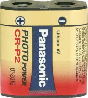 Lithium-Batterie CR-P2PEP, 6 V 6 V, 34x19,5x36mm 1...