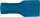 Flachsteckhülse vollisoliert 2,5 mm², 4,8 x 0,8 mm Farbe blau, VPE = 100 Stück