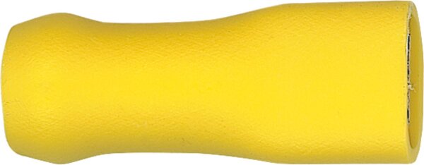Flachsteckhülse vollisoliert 4,0 mm²-6,0 mm², 6,8 x 0,8 mm Farbe gelb, VPE = 100 Stück