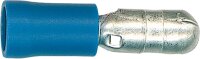 Rundstecker halbisoliert 2,5 mm², 4,0 mm Farbe blau,...