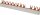 Gabel-Phasenschiene Pollmann G-L1-L2-L3-(N)-L1-L2-L3 / 16mm² Länge 210mm (12TE)