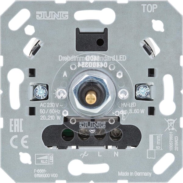 Drehdimmer Jung, 3-21W LED UP 1730DD