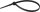 Standard-Kabelbinder schwarz 188 x 4,8mm 1 Pack = 100 Stück