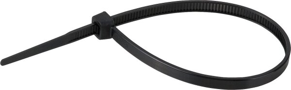 Standard-Kabelbinder: schwarz 200 x 4,8mm 1 Pack = 100 Stück