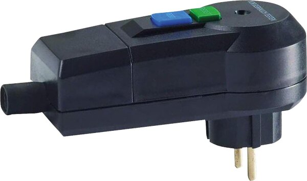 Fehlerstrom-Schutzstecker,IP 44 Nennauslösestrom 30mA Auslösezeit      30ms