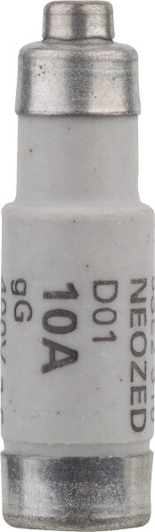 Neozed Sicherungseinsatz, D01 10A, VPE: 10 Stück