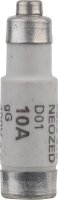 Neozed Sicherungseinsatz, D01 10A, VPE: 10 Stück