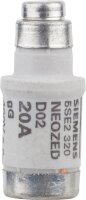 Neozed Sicherungseinsatz, D02 20A, VPE: 10 Stück