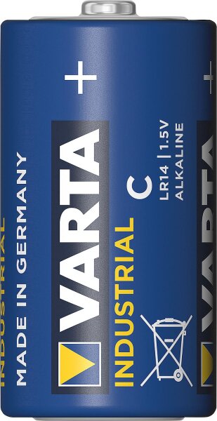 VARTA INDUSTRIAL Batterien Baby C LR14 ALKALINE VPE = 20 Stück