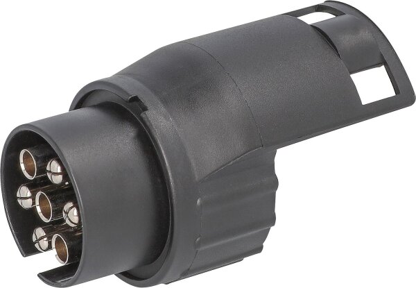 Kfz-Adapter 7/13 kurz, 12 V (für Kfz 7-polig / Hänger 13-polig)