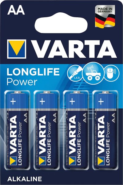 VARTA High Energy Batterien V 4906 Blister B4, Mignon 1,5V  LR06 VPE 4 St.