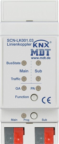 Bereichs-/ Linienkoppler MDT mit KNX Data Secure