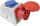 CEE-Wandsteckdose Combo IP44 400V, 16A mit Schukosteckdose