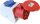 CEE-Wandsteckdose Combo IP44 400V, 16A mit Schukosteckdose