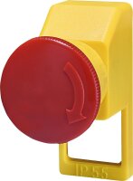 Not-Aus-Schlagtaste ETI rastend mit Drehentriegelung