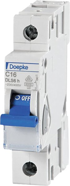 Leitungsschutzschalter Doepke DLS 6H C16-1 6KA 1-polig