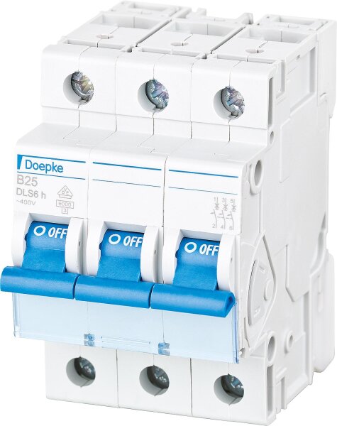 Leitungsschutzschalter Doepke DLS 6H B25-3 6KA 3-polig