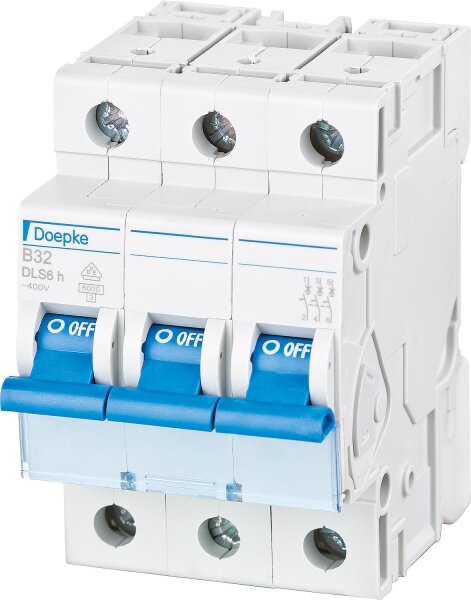 Leitungsschutzschalter Doepke DLS 6H B32-3 6KA 3-polig