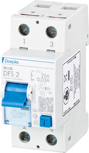 FI-Schalter Doepke DFS2 025-2/0,03-A 2-polig