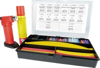 Sortimentskoffer Schrumpfschläuche, inkl. Gasbrenner...