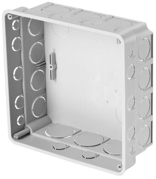 UP-Abzweigkasten F-Tronic 160 x 160 x 65 mm, Grau, 1 Stück