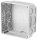 UP-Abzweigkasten F-Tronic 160 x 160 x 65 mm, Grau, 1 Stück