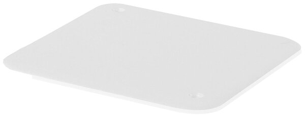 Schraubdeckel für Abzweigkasten 185 x 185 mm, Weiß, 1 Stück