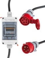 Mobiler Zwischensteckerzähler Drehstrom CEE 32A mit MID