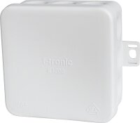 FR-Abzweigkasten F-Tronic IP54 80x80x37mm, grau, halogenfrei