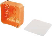 Hohlwand-Abzweigkasten F-Tronic 104x104mm, mit Deckel 1...