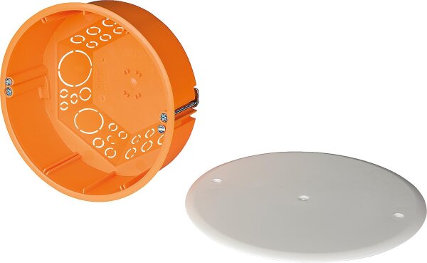 Hohlwand-Abzweigdose F-Tronic Ø 120 mm, mit Deckel, 1 Stück