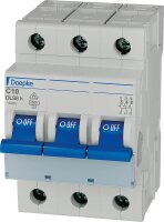 Leitungsschutzschalter Doepke DLS 6h, C10, 6KA 3-polig