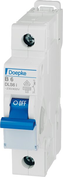 Leitungsschutzschalter Doepke DLS 6h, B6, 10KA 1-polig