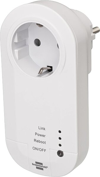 WiFi/WLAN Steckdose max. 3680 Watt IP20, weiß für Innen