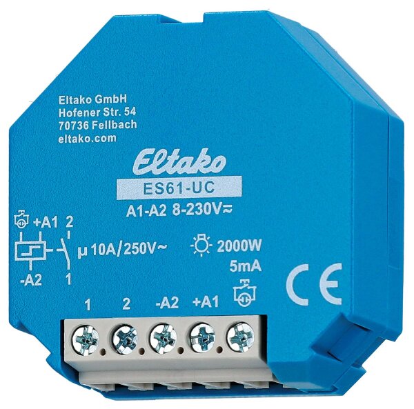 Stromstossschalter 1-S potenzialfrei, Eltako, ES61-UC