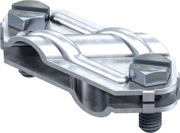 Kreuzverbinder Typ: 250 für Rund- und Flachleiter Rd= 8-10 / FL= 30mm