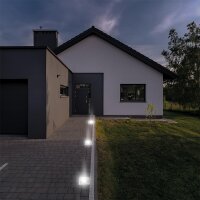 Bodeneinbaustrahler Athen,IP67 Fassung GU10, ohne Leuchtmittel