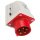CEE-Wandgerätestecker 16A, 400V Twist, IP44, Schraubklemmen
