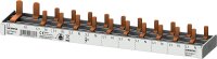 Stiftsammelschiene, 10mm² 1x FI 2pol. N-rechts 10x...