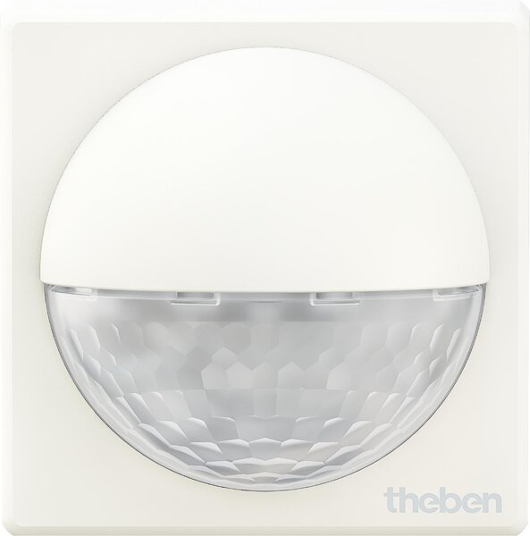 Wand Bewegungsmelder theben theLuxa R180 Weiß Aufbau, 180° (Quer/Front) 12/5m