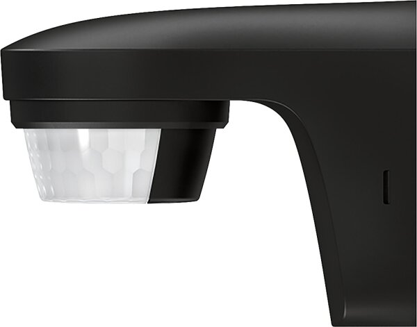 Wand Bewegungsmelder theben theLuxa S180 Schwarz Aufbau, 180° (Quer/Front) 12/5m