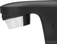 Wand Bewegungsmelder theben theLuxa S180 Schwarz Aufbau, 180° (Quer/Front) 12/5m