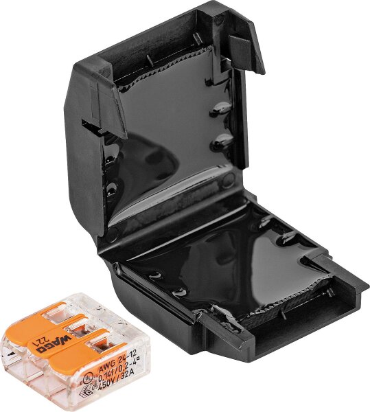 Gel Verbindungsmuffe, 1 Stück, Easy-Protect 113, 3x0,2-4mm², 1x Wago 221-413