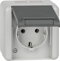 AP-Steckdose 1fach Jung 820 W / WG 800