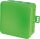 Aufputz Abzweigkasten 85x85x40mm, IP54, grün
