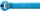 Stahlnasenkabelbinder Ty-Rap 340x7,0mm, Farbe: Hellblau VPE: 50 Stück, detektierbar
