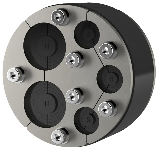 Standard-Ringraumdichtung D-Kernbohrung: 100mm 2/3 Kabel/D: 4-16,5mm