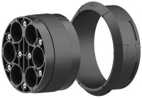 Deckel und Abdichtung für Kabeldurchführung 150mm 1x Kabel D: 36-70mm