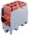 Abzweigklemme HLAK 25-1/4 M2, 1-polig, grau, 1,5-25mm²/1,5-16mm²